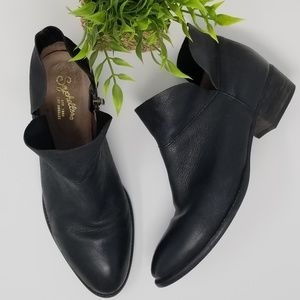 Seychelles Bait Leather Western Ankle Bootie